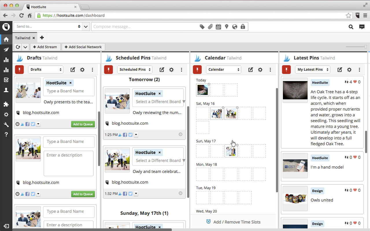 Hootsuite, a Social Media Management Tool